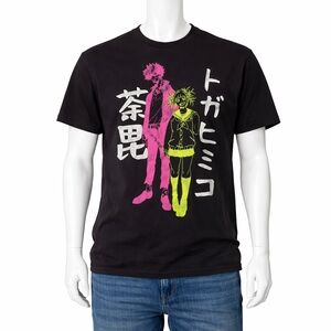 My Hero Academia Toga & Dabi Graphic Tee Black Anime Shirt Size M